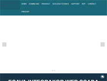 Tablet Screenshot of integraxor.com